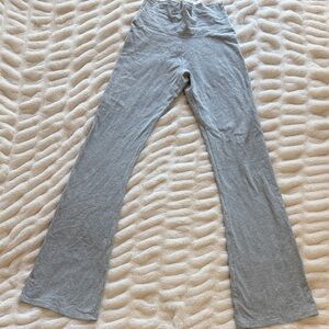 Brandy Melville (John Gault) grey flared leggings. One size
